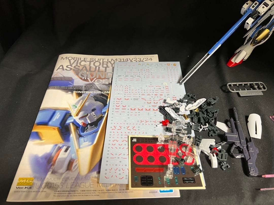 MG V2アサルトバスターガンダムVer.ka 完成品