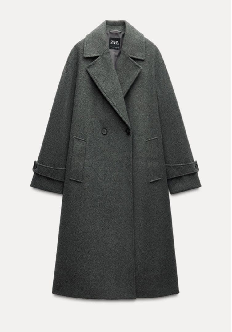 マックスマーラ 白タグ ウールカシミヤアンゴラ混 オーバーサイズ