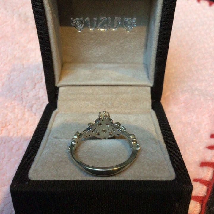 UZU　天然石リング　シルバー　#9 #11