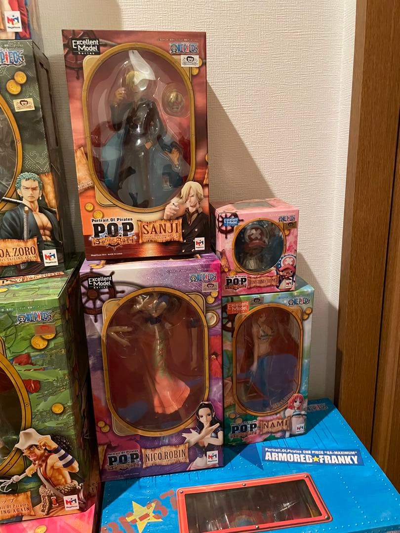 ONEPIECE 麦わら大船団セット※ジンベイ無し