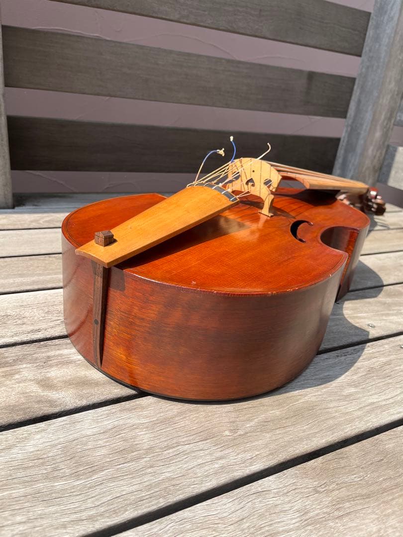 日本製　ヴィオラ ダ ガンバ 弓　ソフトケース付き