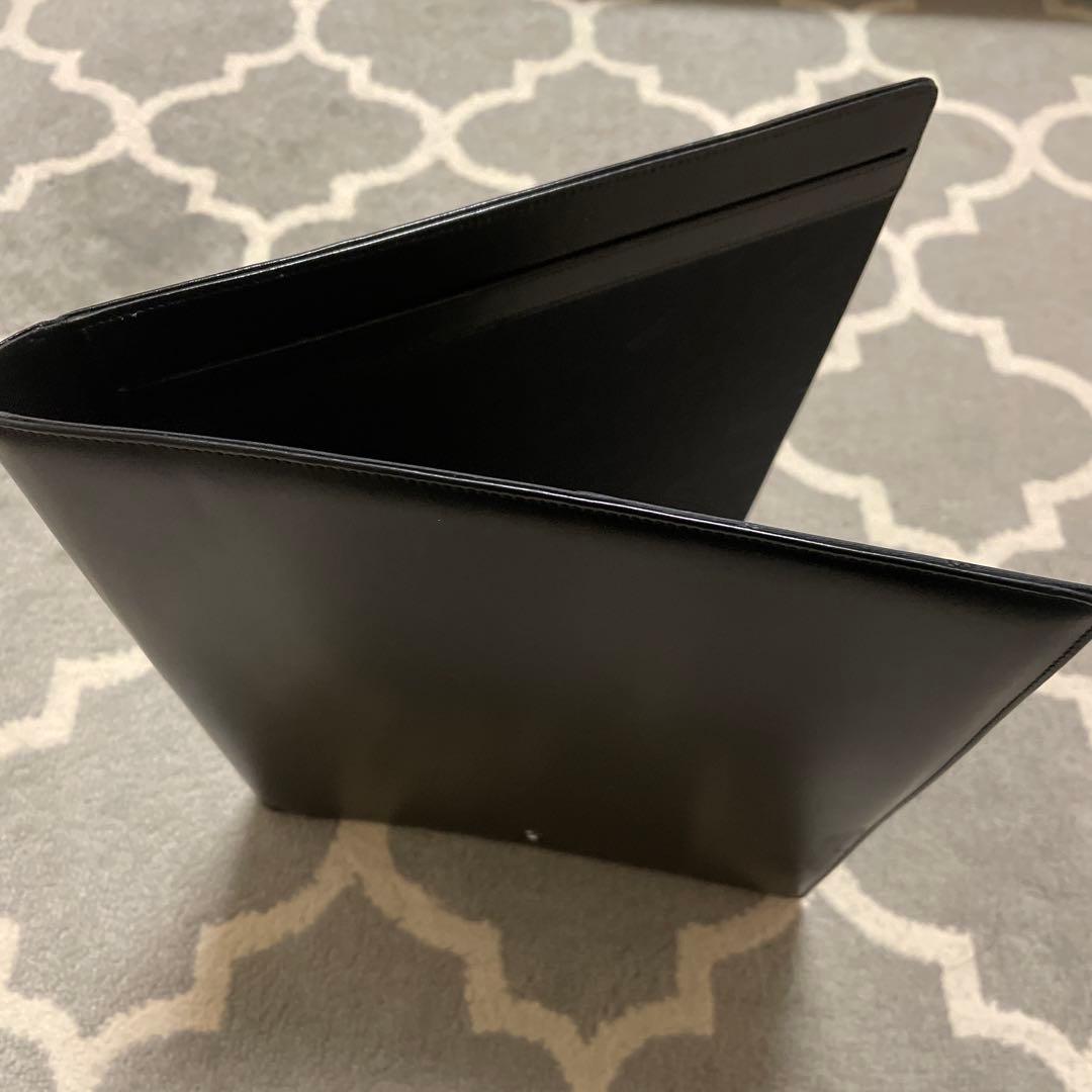 モンブラン黒 スプリングファイル 内ポケット付き