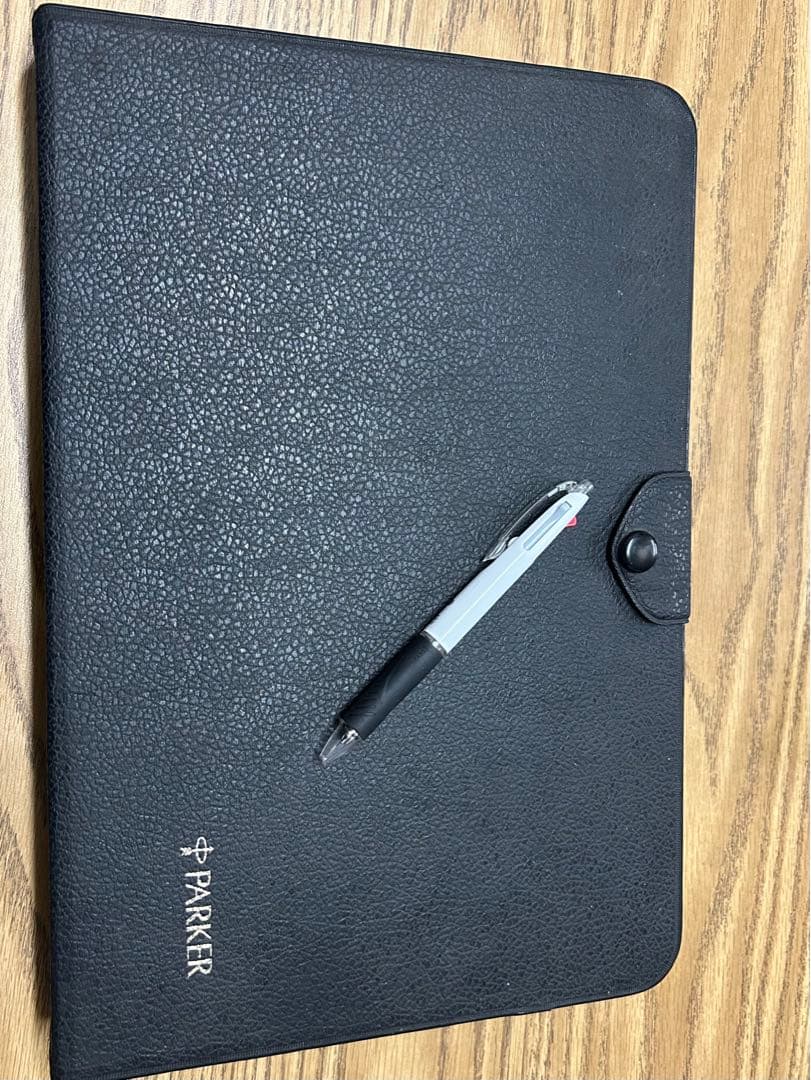 Parker 合成皮革サンプルケースと万年筆6本(昭和46年当時もの)