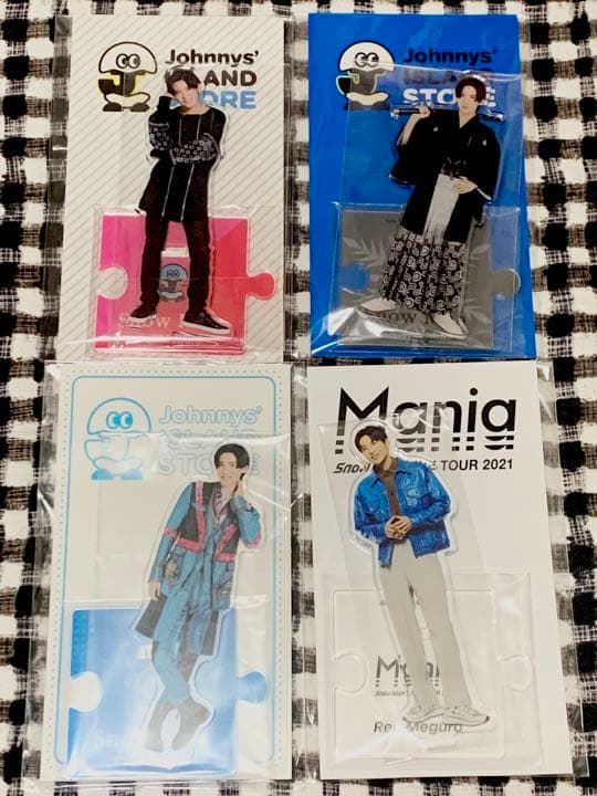 SnowMan アクスタ 第1弾、第2弾、第3弾、Mania