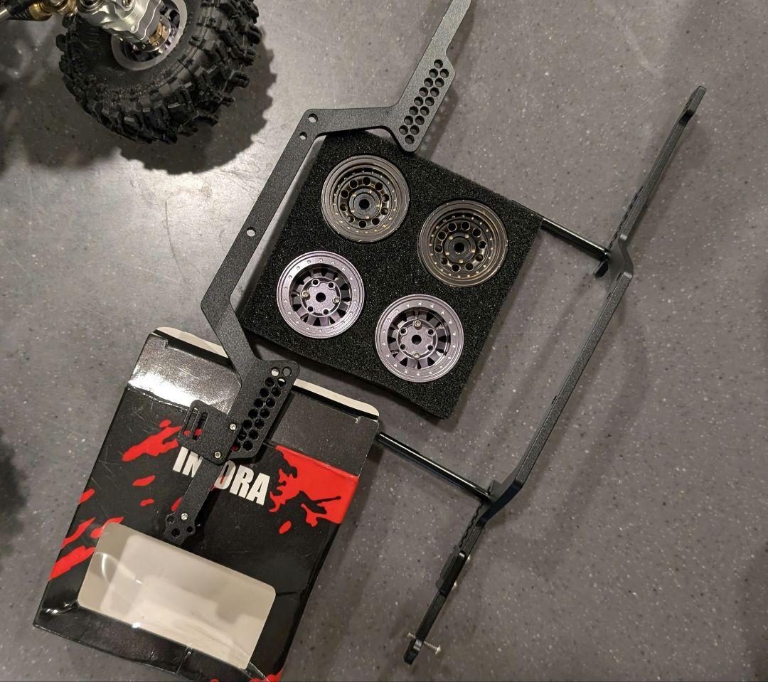 INJORA tarantula trx4m 本体 traxxas 4WS