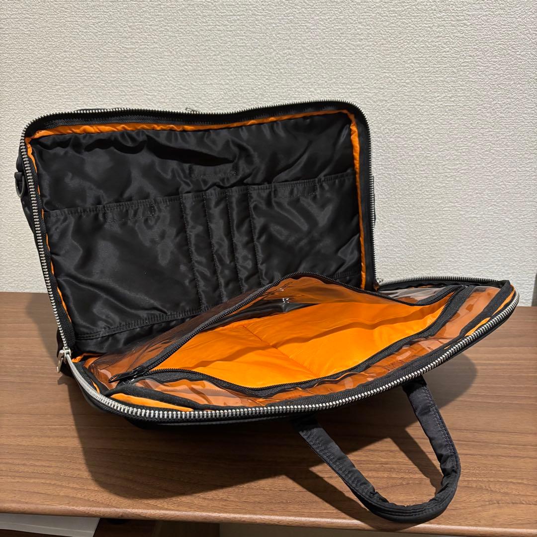 【美品】PORTERポーター タンカー 3way 2層式ブリーフケース リュック