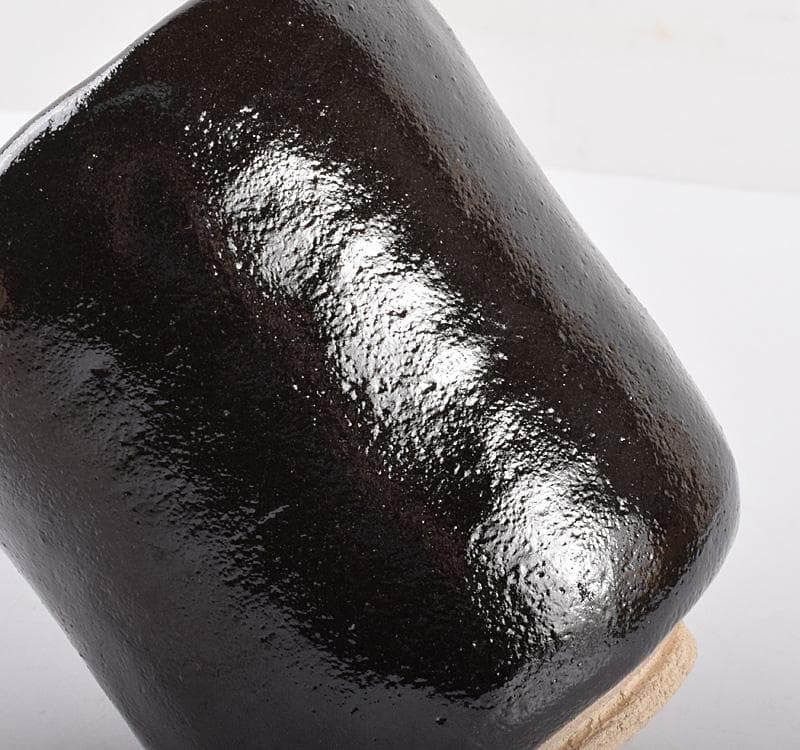 楽吉左衛門 了入造 黒楽茶碗 銘「雅静」 表千家十三代