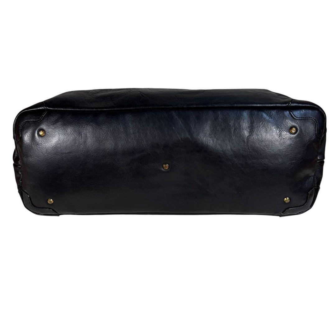 【美品】マスターピース　トートバッグ　レザー　ビジネス　A3可　Gloss