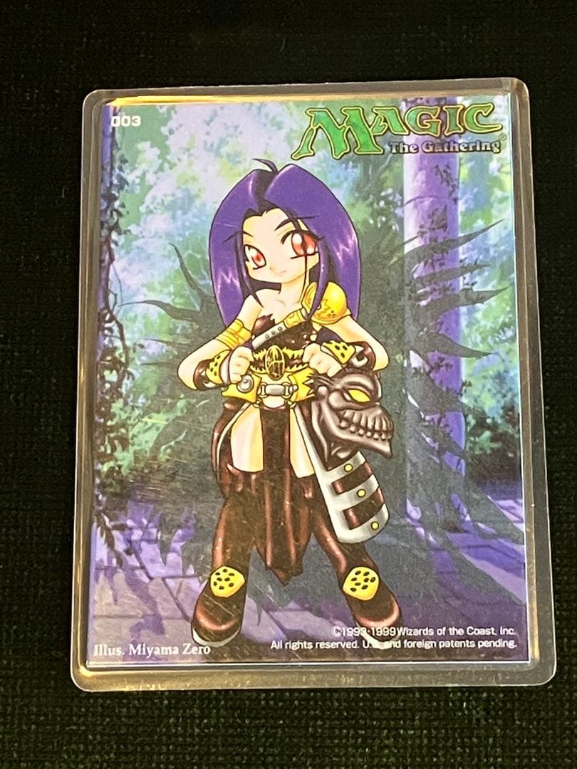 MTG みやま零 ライフカウンターカード - メルカリ