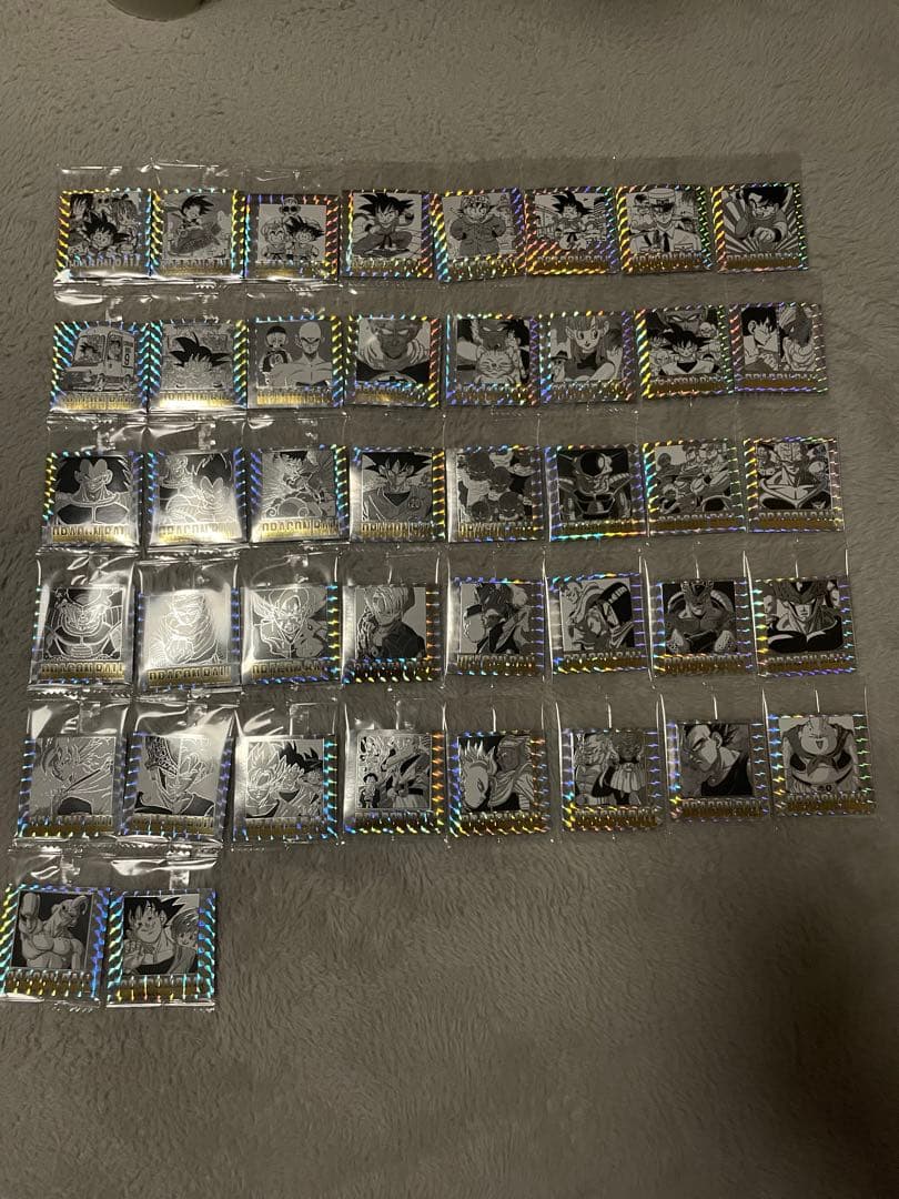 ドラゴンボールキャラクターズコレクション 40周年記念ウエハース　コンプセット ドラゴンボールキャラクターズコレクション 40周年記念ウエハース