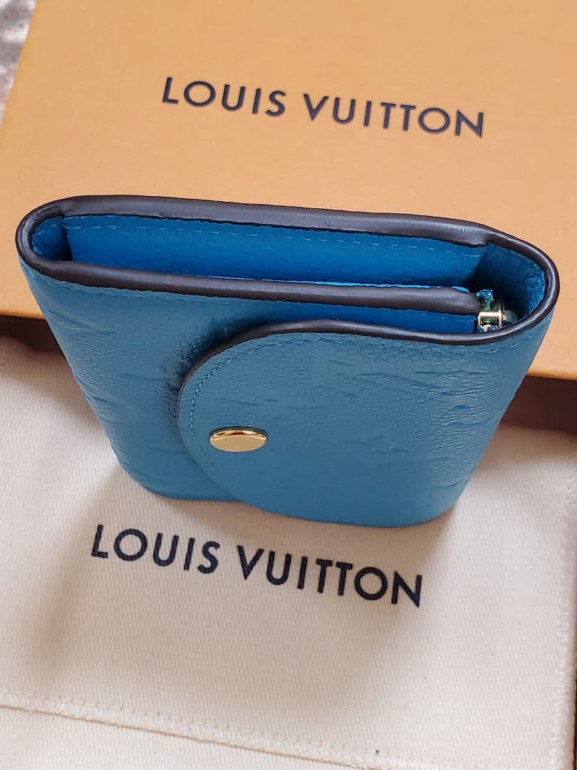 【モナモナ】ポルトモネ・ロザリ☆財布☆ターコイズブルー