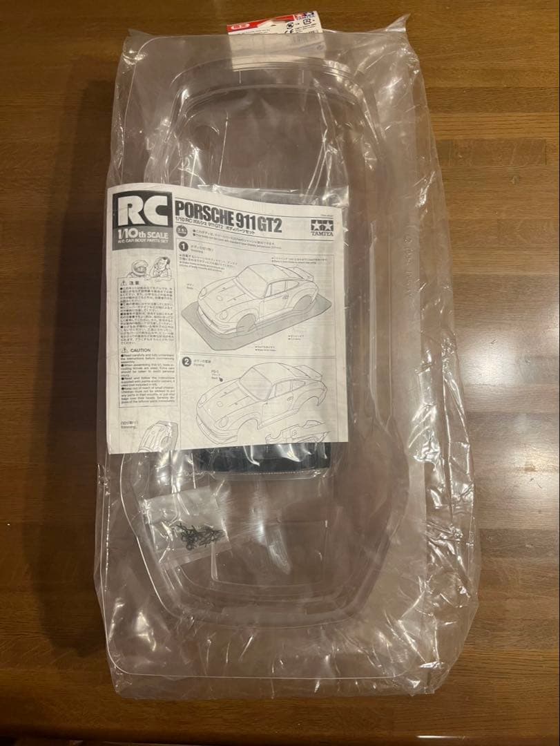 タミヤ 1/10 rc ポルシェ911 gt2 ボディパーツセット