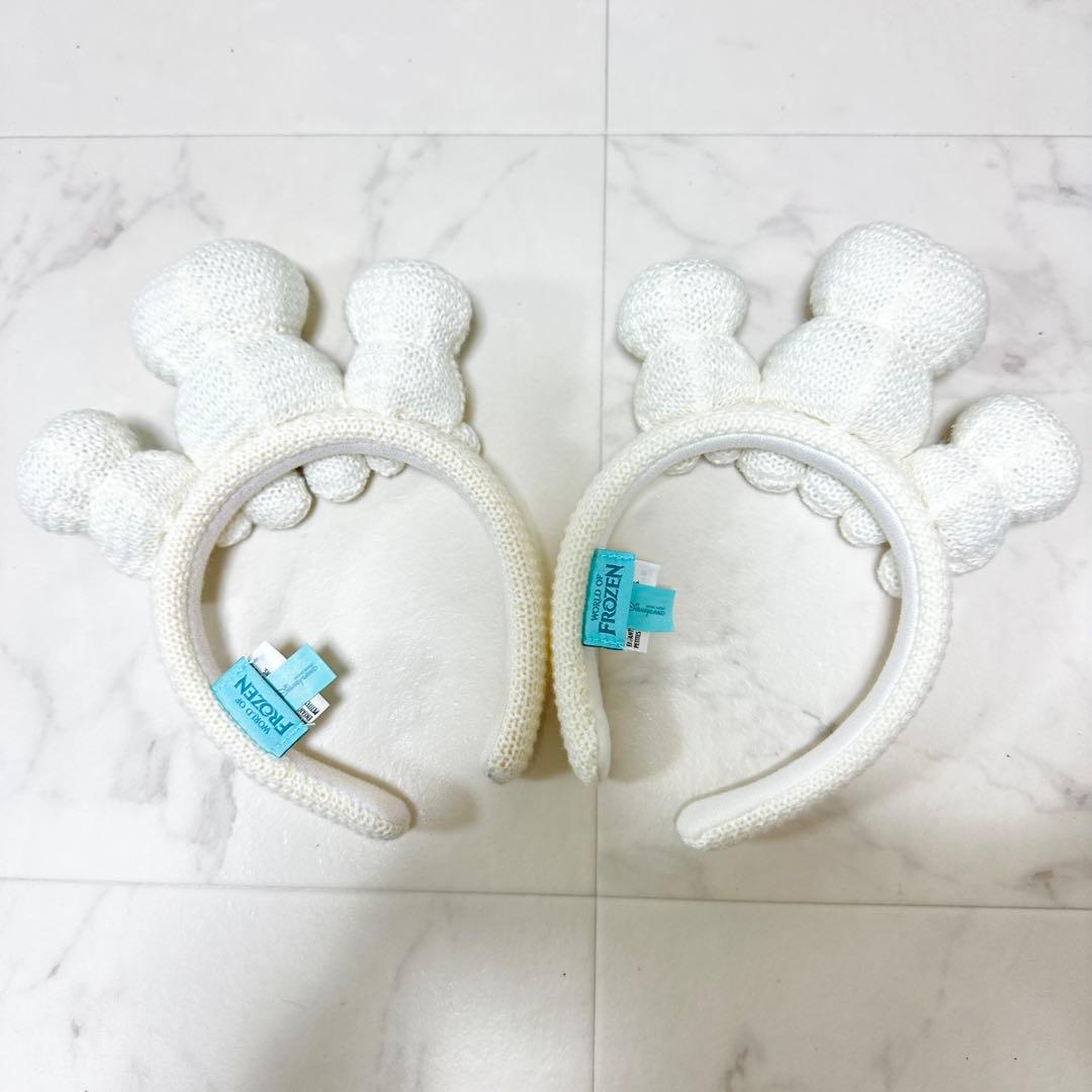 香港 ディズニー 限定 スノーギース カチューシャ ホワイト アナと雪の女王