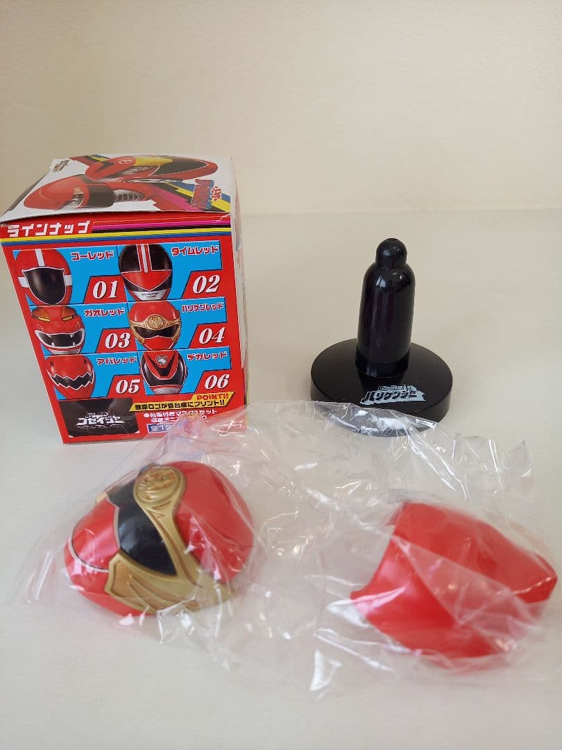 スーパー戦隊マスクコレクションⅢ 赤の伝説 8個セット - メルカリ