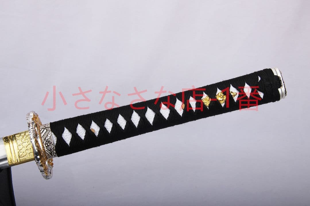 鬼滅の刃金アジサイ 日輪刀 武具　刀装具　日本刀　模造刀 居合刀