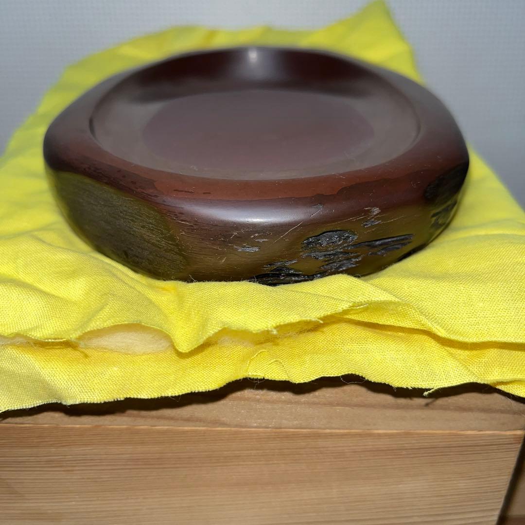 ⭕️希少 宮崎県 紅渓石硯 自然硯 二代目 羊堂 相馬羊