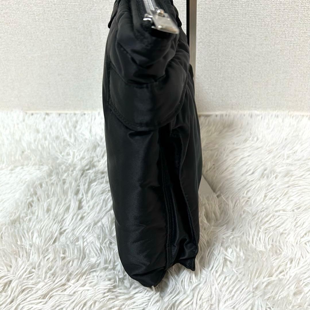 【未使用級✨ブリーフケース】ポーター　ビジネスバッグ　黒　ナイロン　通勤　メンズ