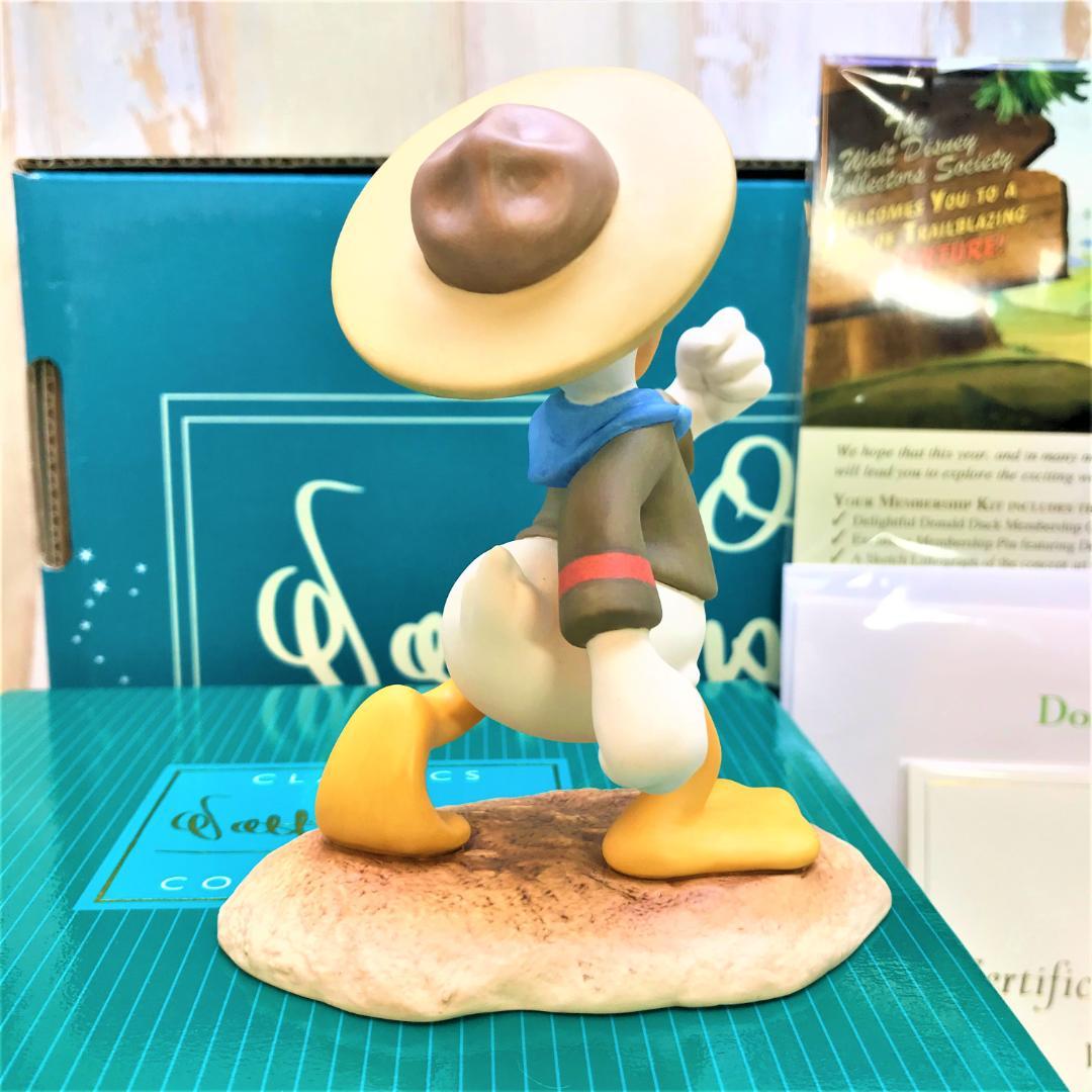 レア★WDCC ドナルドの少年団長 ドナルドダック 陶器製フィギュア