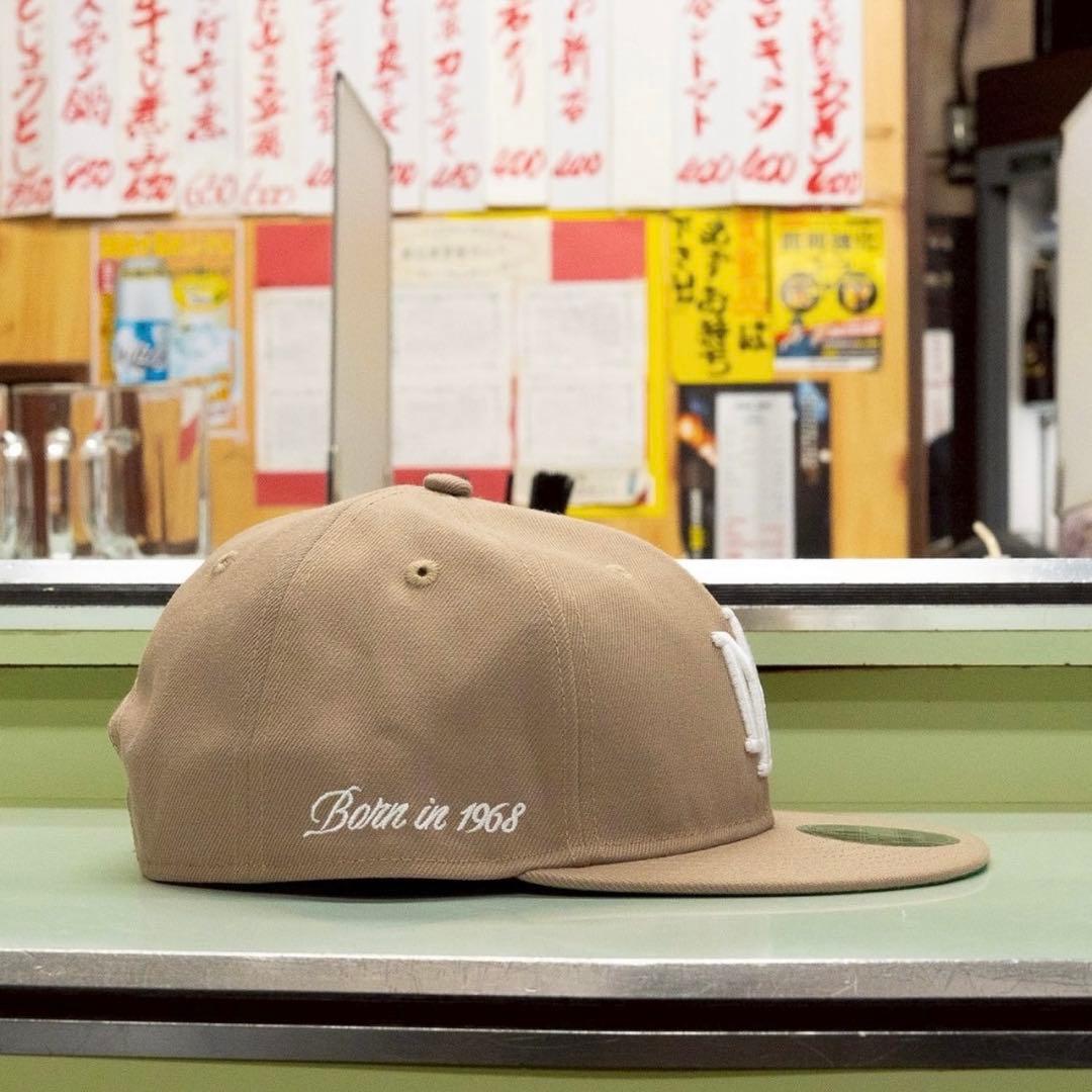 NEW ERA ANK 別注 アニューエラ キャップ ベージュ アニキ 片野英児