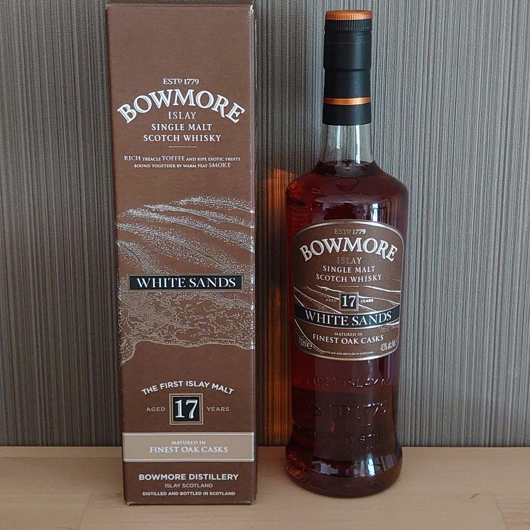 ショップ 【希少】ボウモア17年 ホワイトサンズ