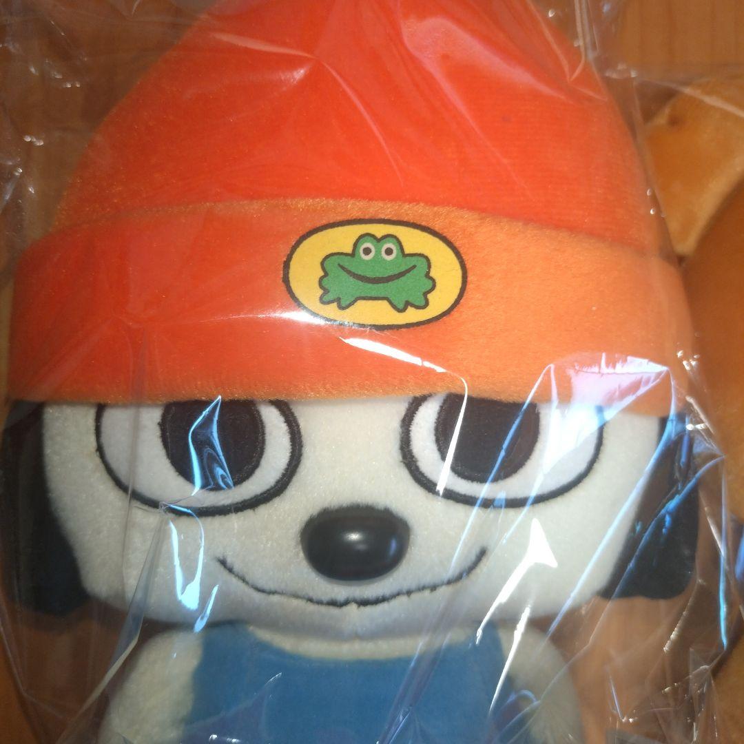 パラッパラッパー スーパージャンボぬいぐるみ 貯金箱 2001年製 タグ付き