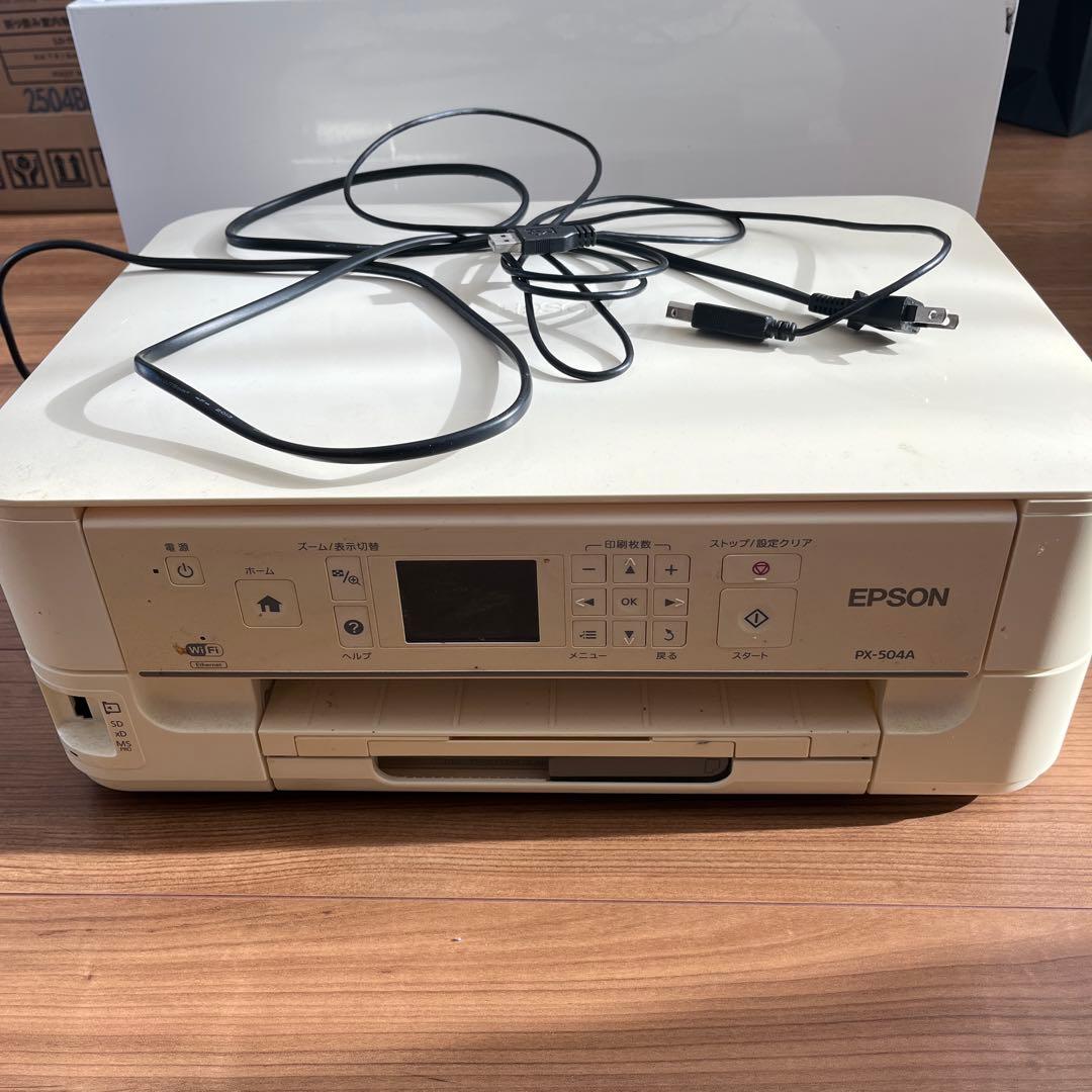 ジャンク品】EPSON インクジェット複合機 PX-504A - メルカリ