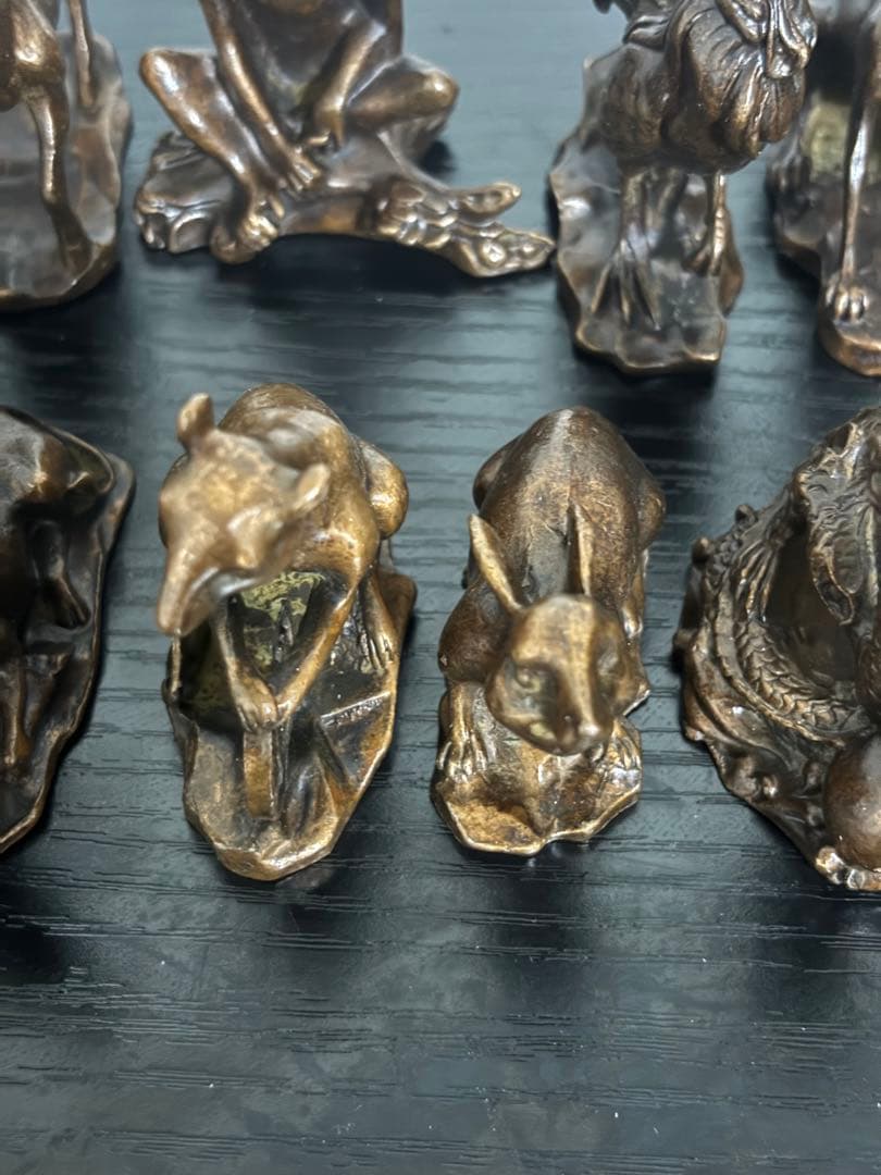 中国 銅製品 十二支