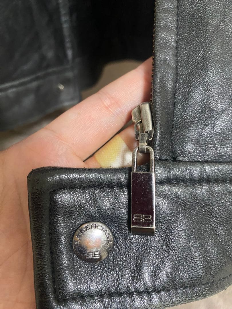 あ*ら様 BALENCIAGA オールドレザージャケット BALENCIAGA（レザー