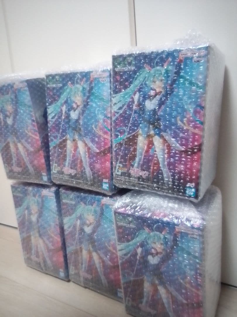 ガンダムミク　バンブレストエボルブBANPRESTO EVOLVE　6体セット