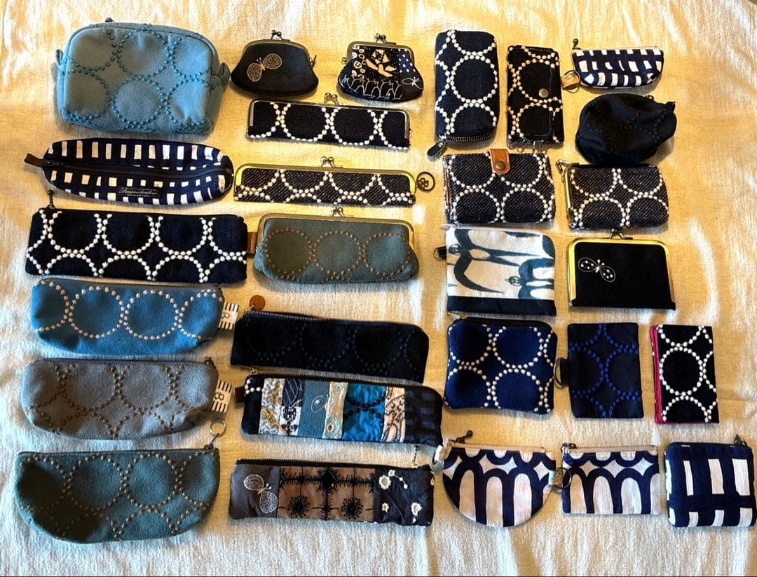 ミナペルホネン　28点まとめ売り　ペンケース　ポーチ　キーケース