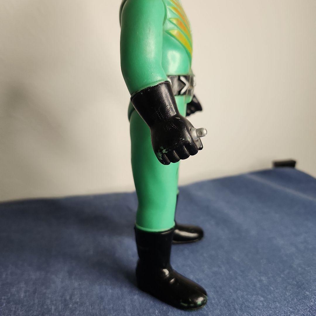 ミドリレンジャー　ソフビ　面なし　武器なし　マントなし。レア