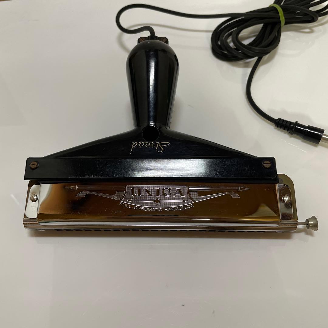 珍品 美品 TOMBO UNICA ハーモニカ ケーブル付き 動作OK