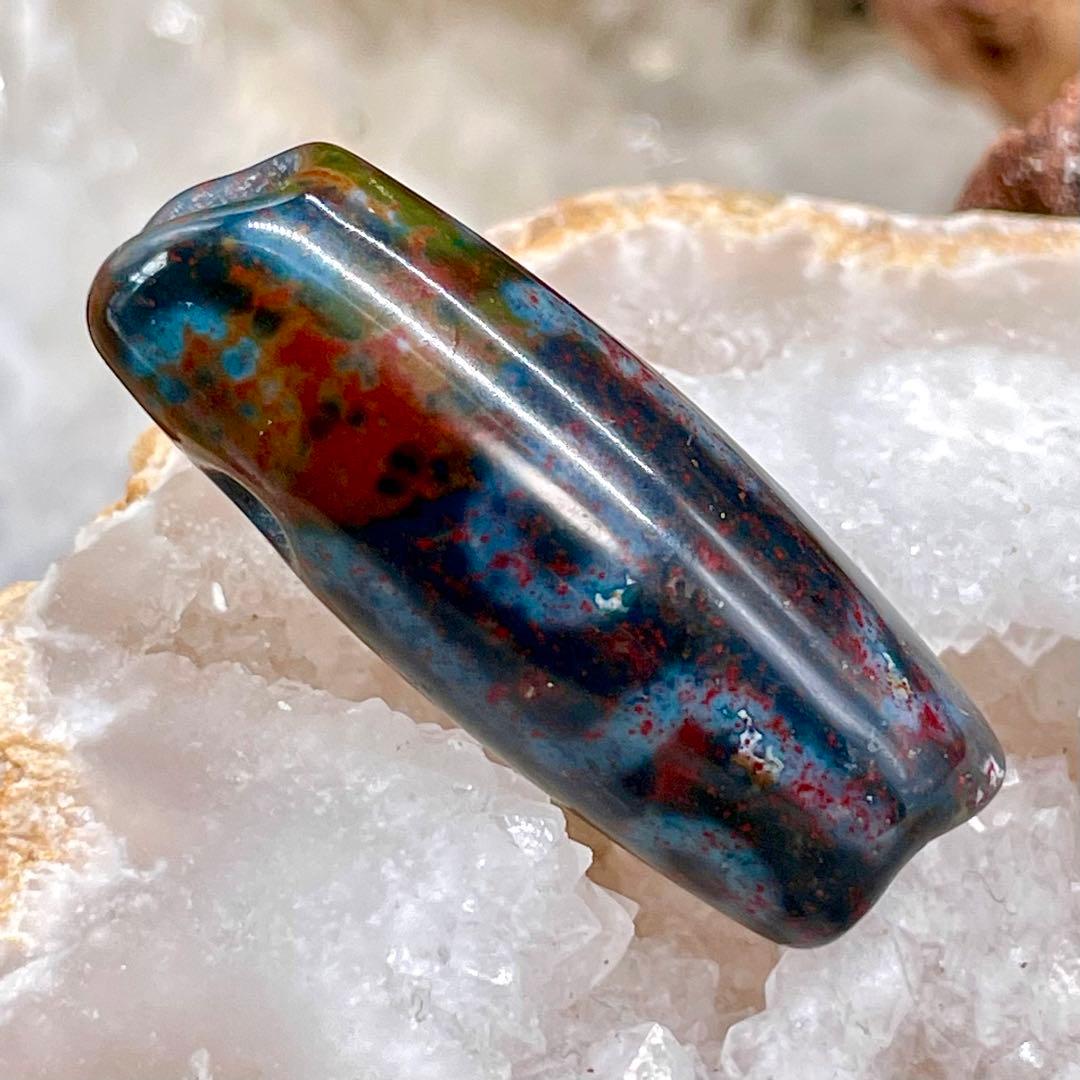 専用 九眼天珠 s744 本物 古代チベット護符 天眼石 老天珠 ジービーズ