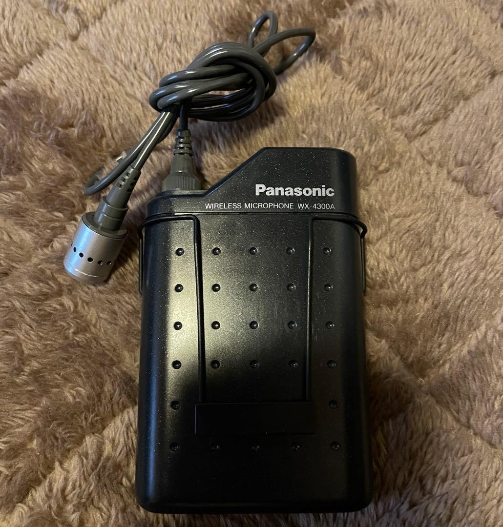 Panasonic WX-281C ワイヤレスアンプ マイク2本セット - メルカリ