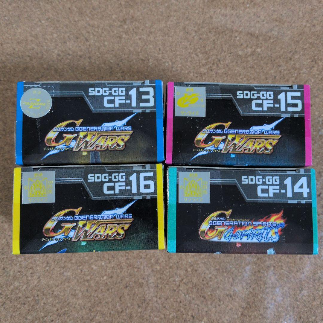 SDガンダム ジージェネレーション 組立式コレクタブルフィギュア4弾 全