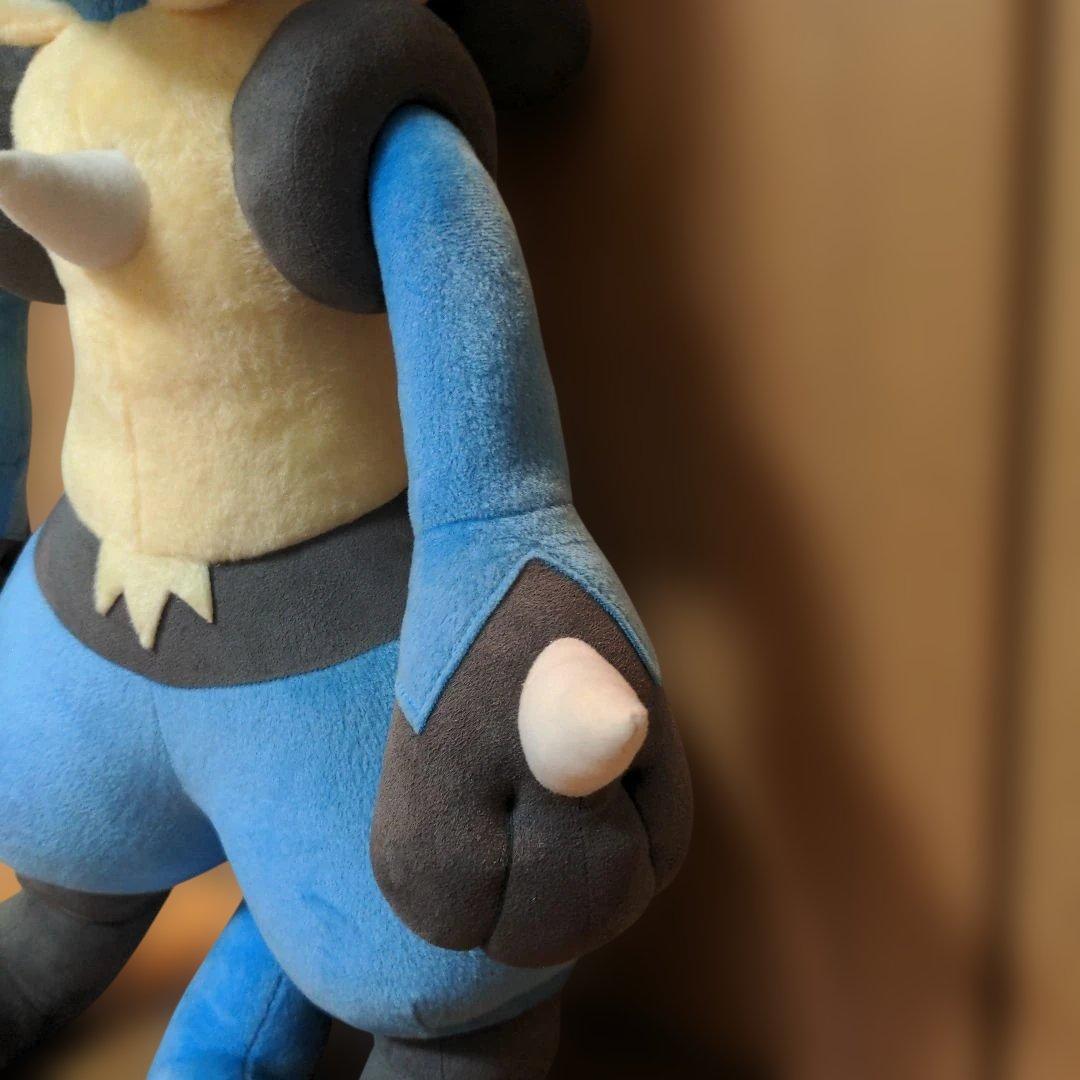 ポケモン　ポケットモンスター　ルカリオ　ぬいぐるみ　特大　ハートランド