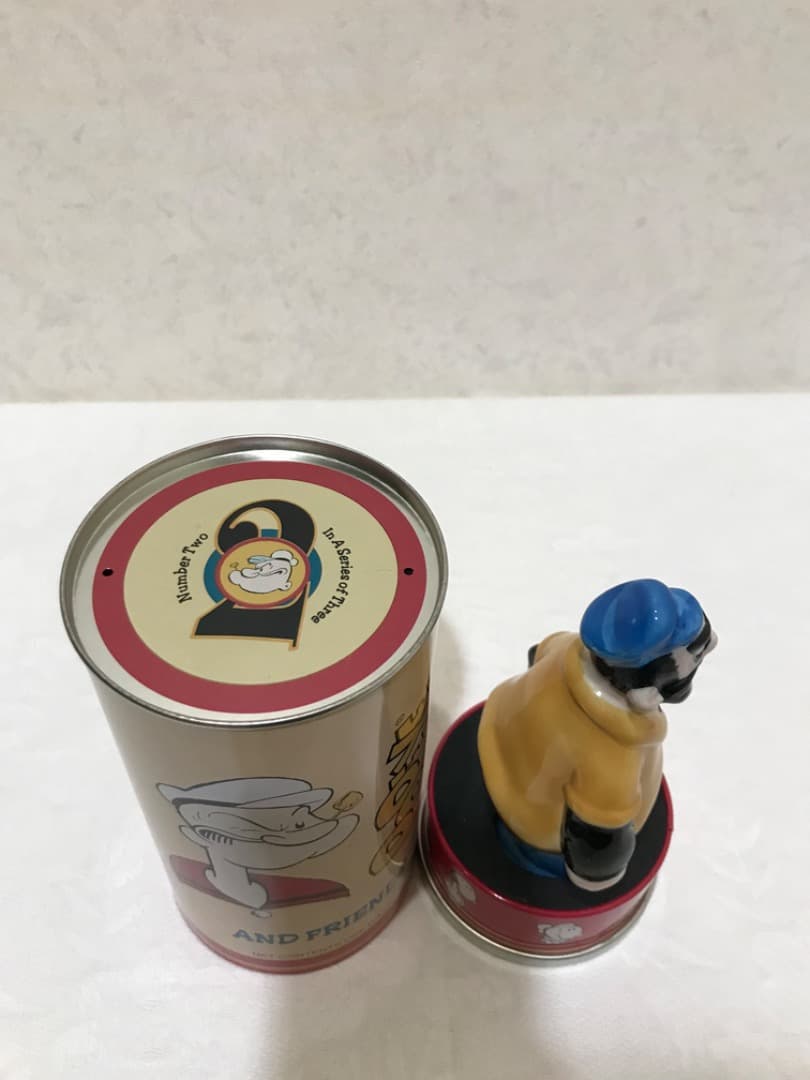 レトロ中古、ジャンク】FOSSIL ポパイ 限定15,000個 人形&ケース