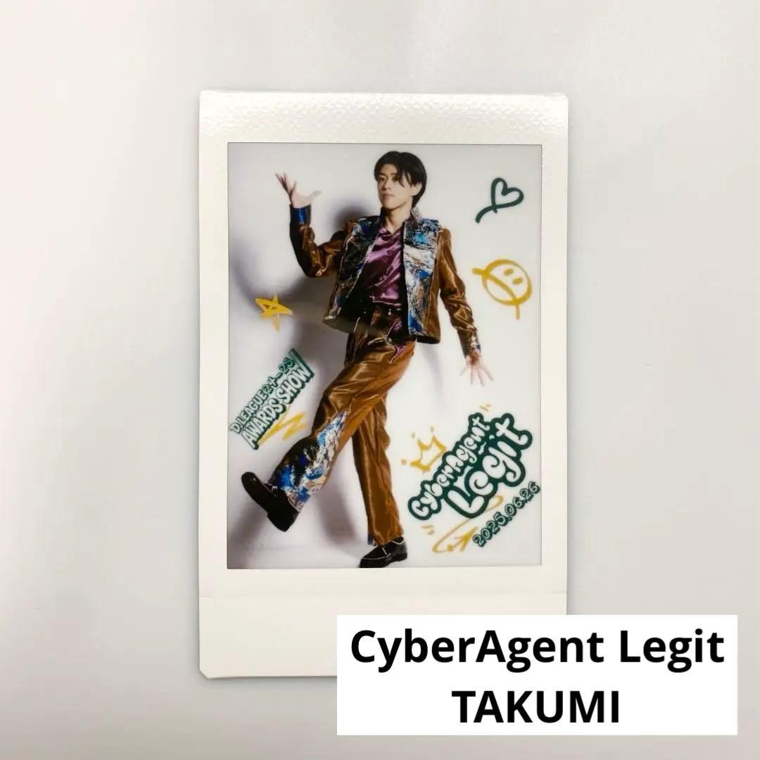 CyberAgent Legit TAKUMI チェキ
