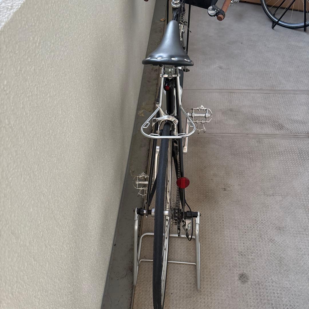 ナ*ツ様 クロスバイク アルミフレーム ブラック フロントバスケット付き