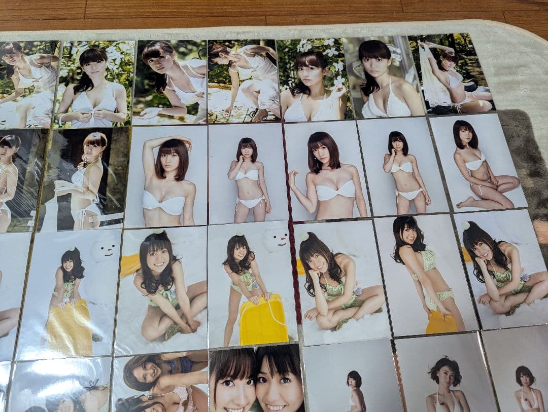 貴重 非売品 美品 オフショット 生写真 無修正 70枚 大島優子②