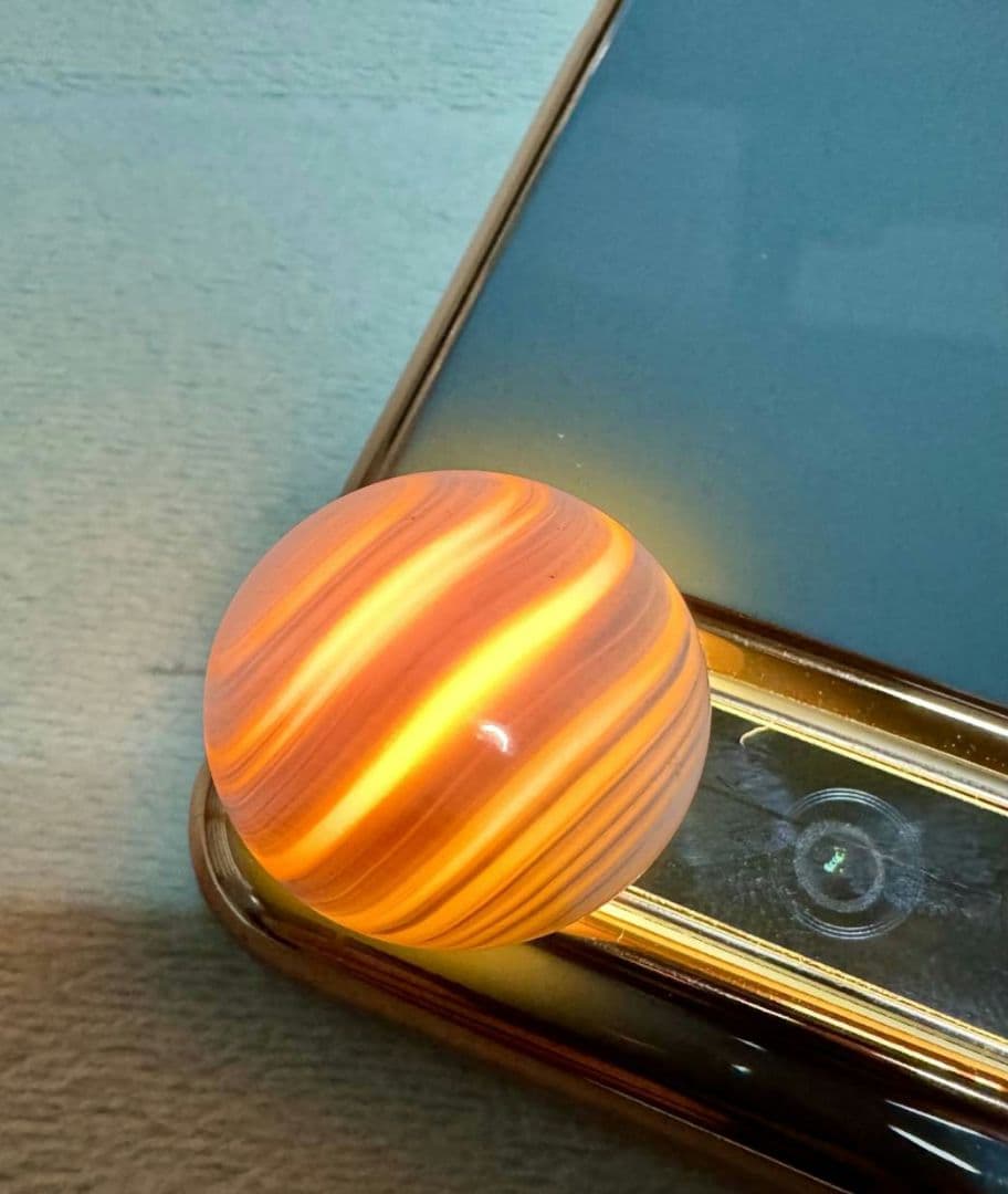 【囲碁】本蛤碁石　那智黒石8.3/8.5ミリ　28号　栗碁笥