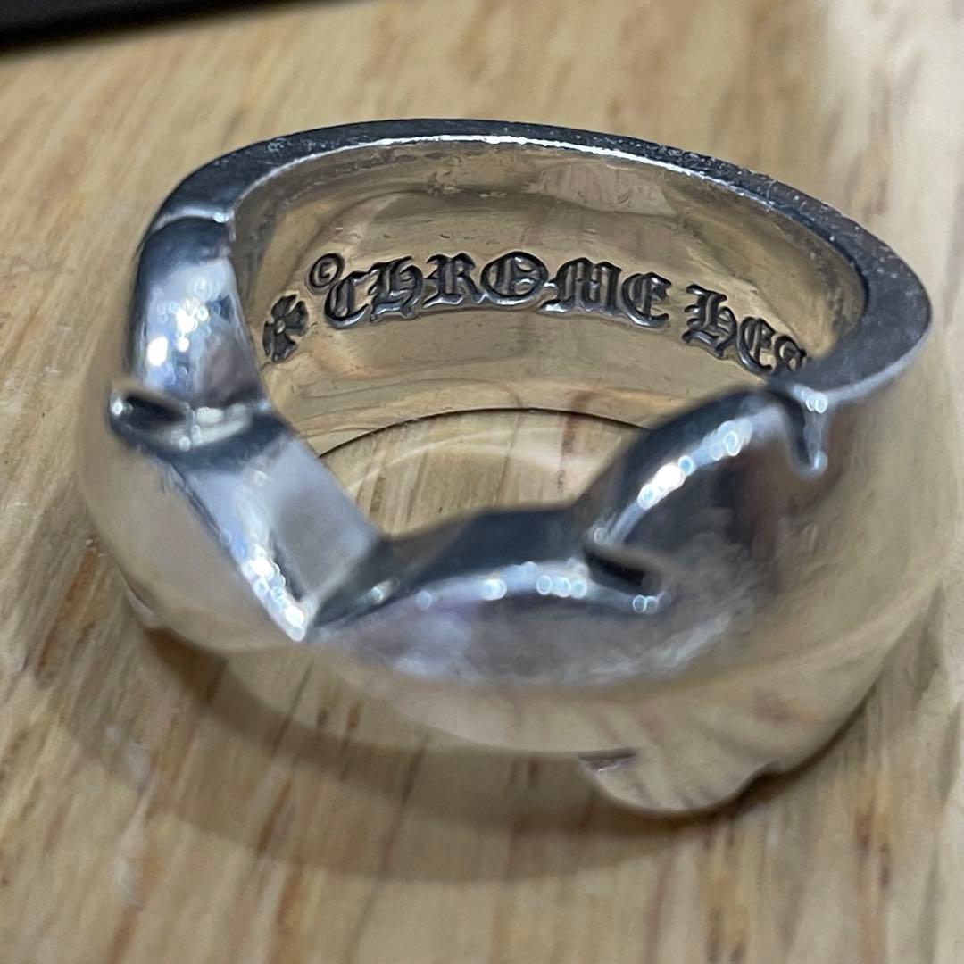 CHROME HEARTS ダブルフレアニーリング