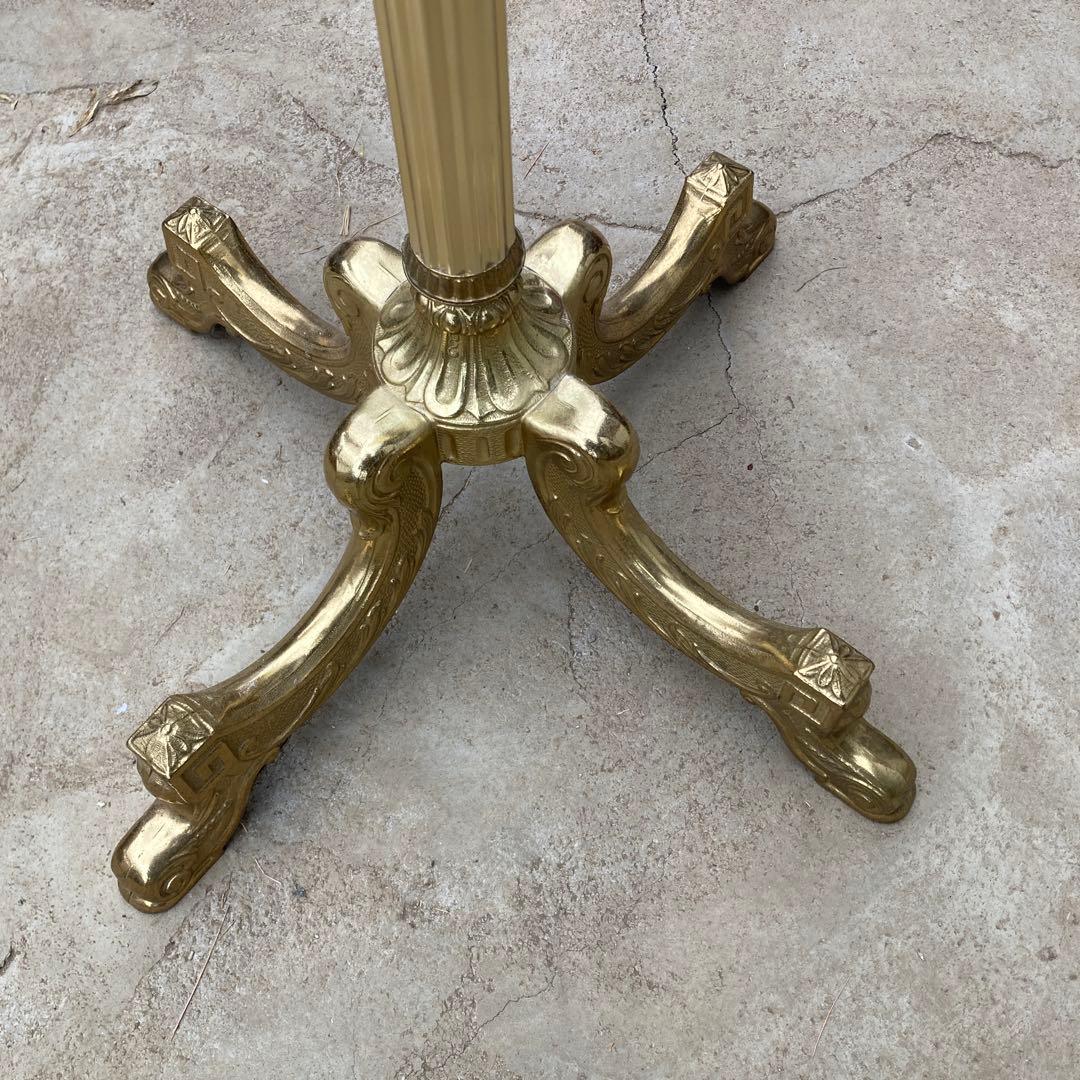 a*R様 豪華装飾 大理石 真鍮コートハンガー イタリア製 ゴールド アン