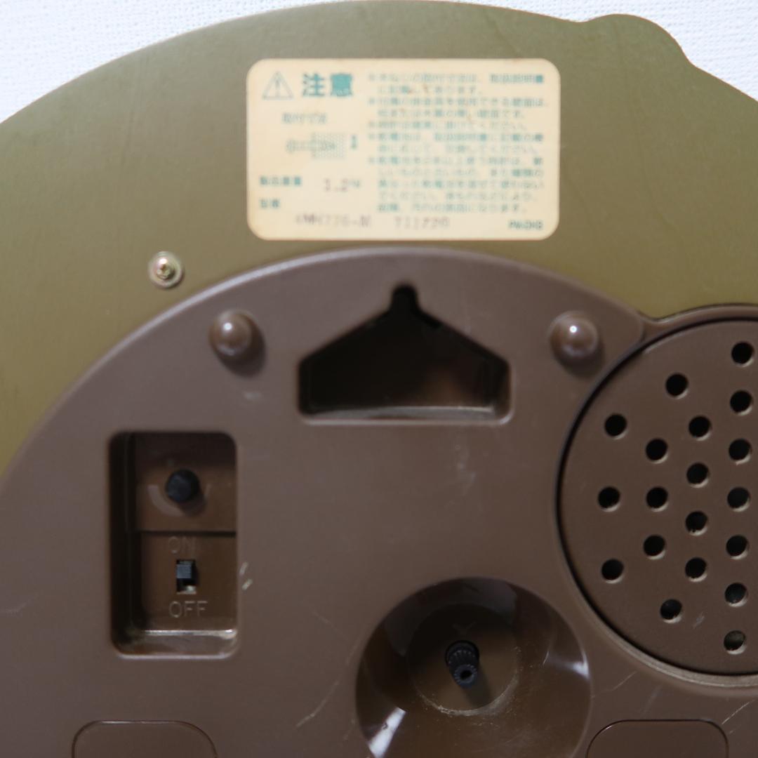 希少　ピーターラビット メロディ掛時計 4MH776