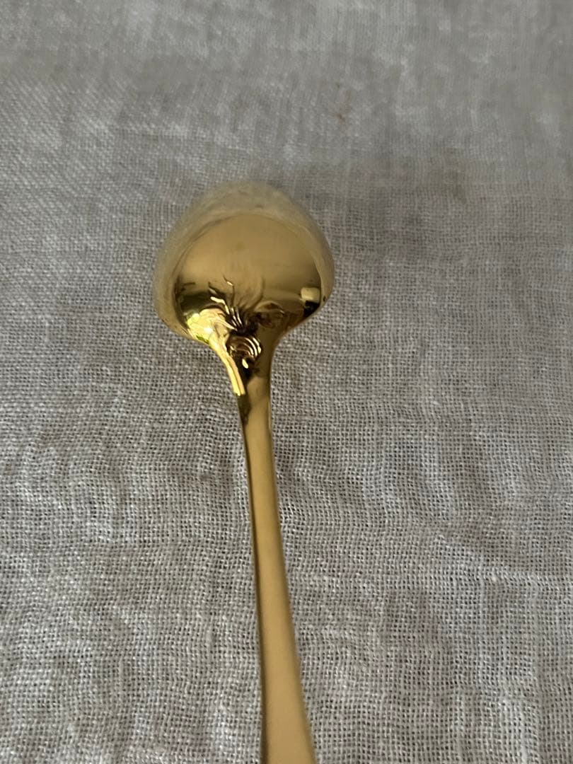 Christofle ティースプーン 金彩