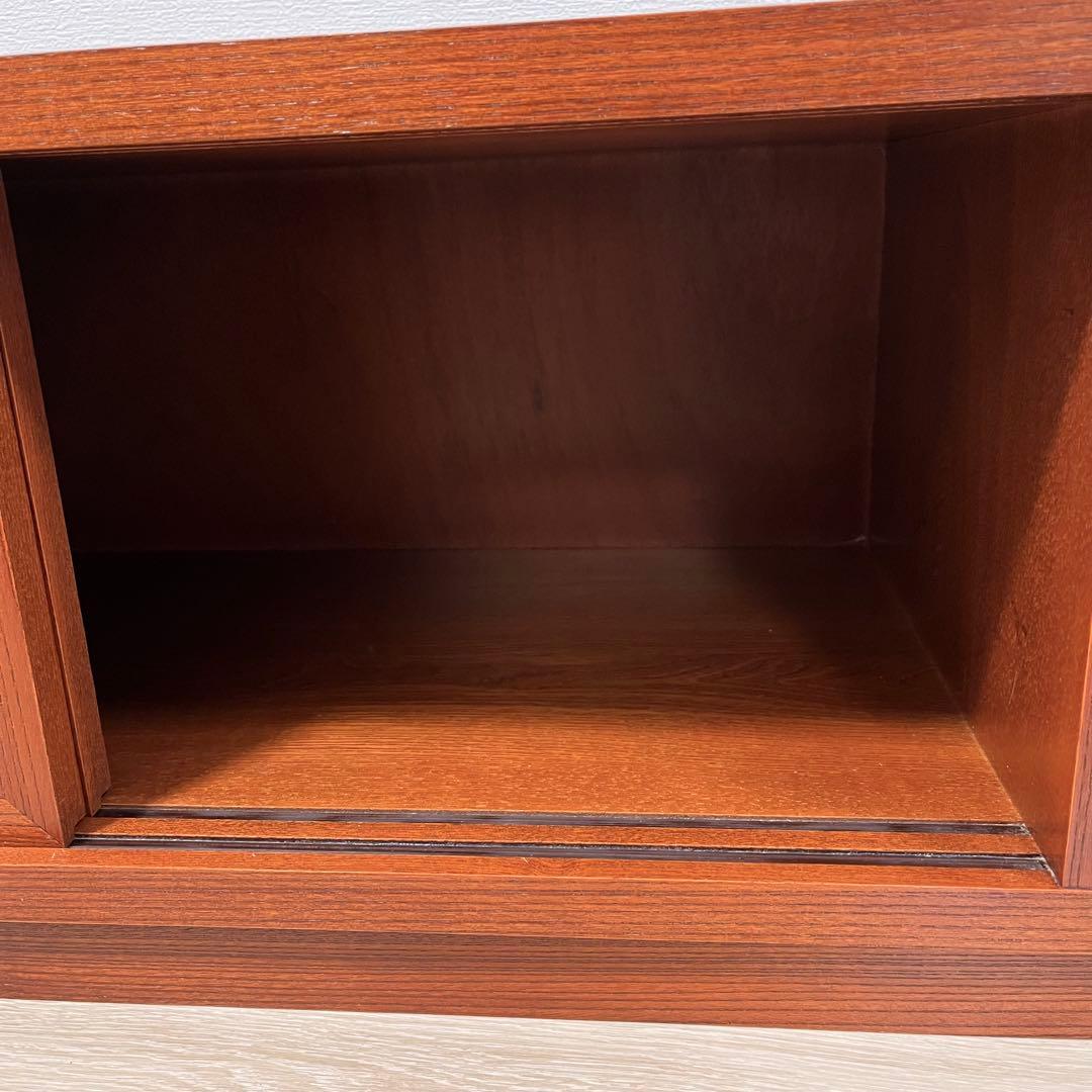 ち05）【からくり隠し箱付き】置床 置き床 茶道具 飾り台 花台 ローボード