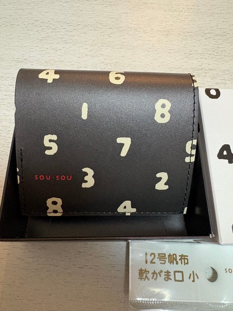即購入⭕️ 京都 SOU・SOU×クアトロガッツ 小さいふ。SO-SU-U 濡羽色