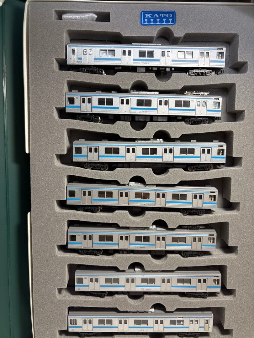 【KATO】Nゲージ 205系関西色 7両セット　室内灯組み込み済み
