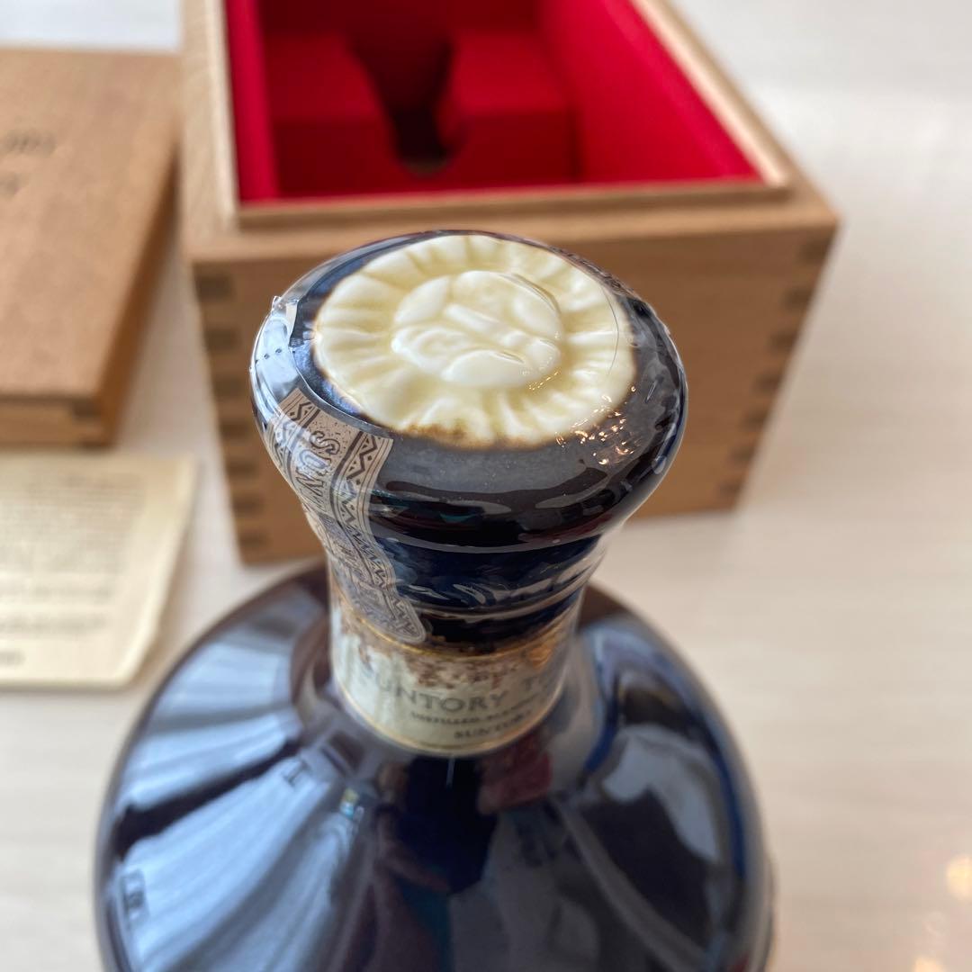 未開栓古酒サントリーSUNTORYザ・ウイスキー有田焼陶器ボトル