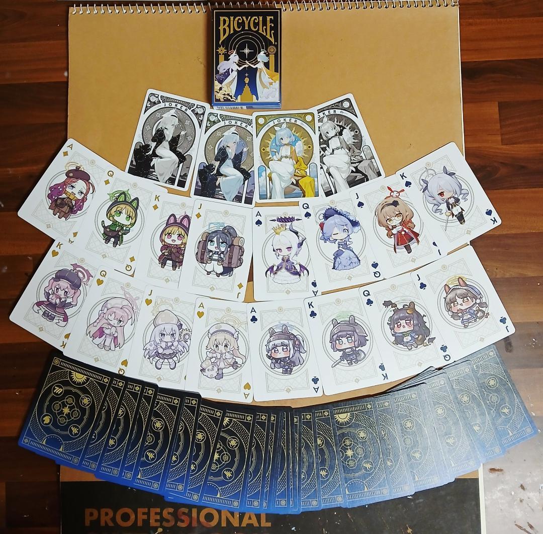 ブルーアーカイブ Bicycle トランプ 未開封
